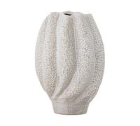 Bloomingville Jarrón Cove 28 cm Blanco