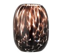 Bloomingville - Jarrón Crister Cristal 17cm - Marrón (82056999)