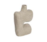 Bloomingville Jarrón de Papel maché Gris