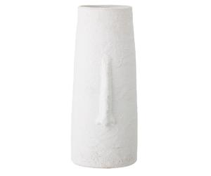Bloomingville Jarrón decorativo Bloomingville 40 cm blanco
