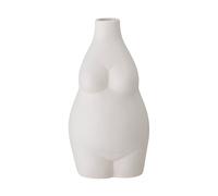 Bloomingville Jarrón Elora 18 cm blanco