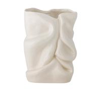 Bloomingville Jarrón Fabrice 21.5 cm Blanco