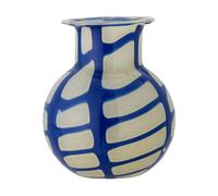 Bloomingville Jarrón Kiran 19 cm Azul