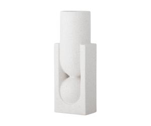 Bloomingville Jarrón Salome 34 cm Blanco