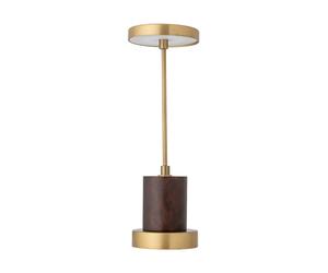 Bloomingville Lámpara de mesa portátil Chico Ø10x30 cm Brass