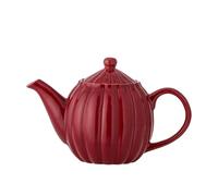 Bloomingville Latina - Tetera (cerámica, 13 x 17 cm, 1085 ml), color rojo