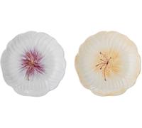 Bloomingville Lote de 2 platos de gres D21