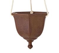 Bloomingville Maceta Remolque Cindy Braun 13x11 CM Cesta en Suspensión Cerámica