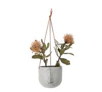 Bloomingville Maceta Remolque Nariz Gris 17CM Colgante Florero Cesta