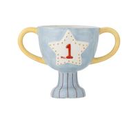 Bloomingville Maceta Trophy 23x16 cm Azul