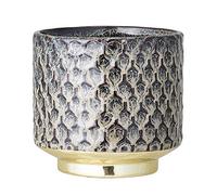 Bloomingville Macetero Azul Dorado