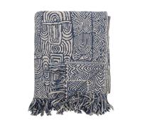 Bloomingville Manta Bresso 130x160 cm Azul