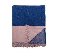 Bloomingville Manta Cadeo 130x160 cm Azul