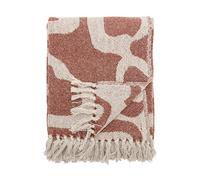 Bloomingville Manta de algodón Salobre 160x130 cm Marrón