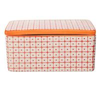BLOOMINGVILLE Mantequillera Carla - Recipiente para Mantequilla L 13 x H 6 x W 10 cm, Rojo Naranja, Cerámica