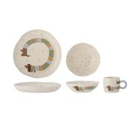 Bloomingville Mini - Charlie Tableware Set - Blue - Stoneware NUEVO