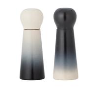 Bloomingville Molinillo de sal y pimienta Hyman. 2 piezas Azul
