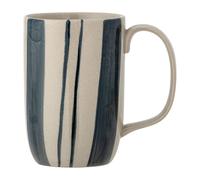 Bloomingville Mug Allium Ø8.5x11.5 cm rayas azules