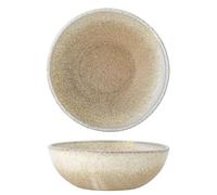 Bloomingville Bol Paula Beige Blanco Bol de Muesli Cerámica