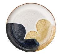 Bloomingville Plato nórdico de Stoneware, multicolor, 35 × 4 cm, diseño escandinavo, apto para lavavajillas - 82046914