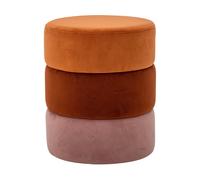 Bloomingville Puff Bilbao Ø37x45 cm Orange