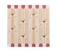 Bloomingville Servilletas Merry-go-round 33x33 cm. 20-pack Natural