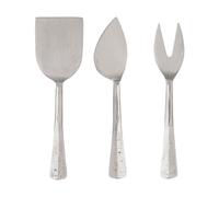 Bloomingville Set de cuchillos para queso Kinnie 3 piezas Acero inoxidable
