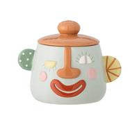 Bloomingville Tarro con tapa Sylvie Ø12 cm Multi