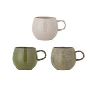 Bloomingville Taza Addison 3 piezas Verde