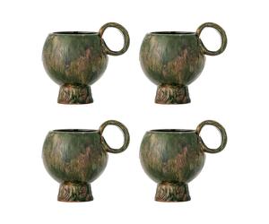 Bloomingville Taza Avonlea. pack de 4 Verde