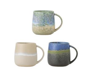 Bloomingville Taza Cloe 46 cl. pack de 3 Azul