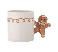 Bloomingville Taza Ginnie 29 cl Blanco-marrón