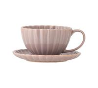 Bloomingville Taza Latina 22 cl con plato Rose