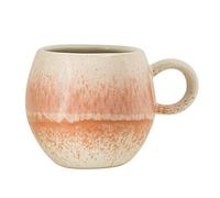 Bloomingville Taza Paula - Elegancia naranja cerámica con diseño escandinavo, duradera y apta para lavavajillas