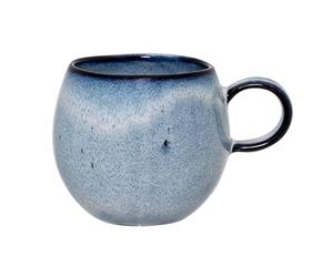 Bloomingville taza Sandrine, azul, cermica