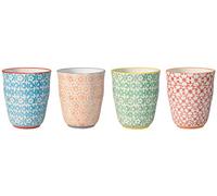 Bloomingville Tazas Carla Set de 4 estilos