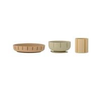 Bloomingville Vajilla infantil Levi barnservis 3 piezas Green