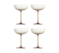 Bloomingville Vaso de cóctel Aston. pack de 4 Bronce