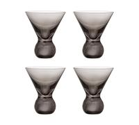 Bloomingville Vaso de cóctel Corliss. pack de 4 Gris