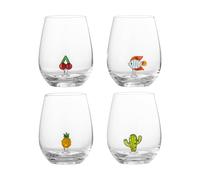 Bloomingville Vaso Misa 56 cl 4 piezas Clear