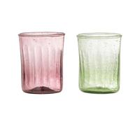 Bloomingville Vaso Sunil. pack de 2 Verde