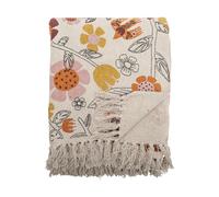 Bloomingville Vivielle manta Multicolor. 160x130 cm