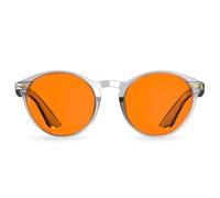 Bloomoak-99% Redondo Retro Gafas de bloqueo de luz azul-Gafas para juegos-Antideslumbrantes-Antifatiga-TR90-Adecuado para pantallas, juegos, tvs, teléfonos móviles
