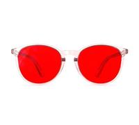 Bloomoak Gafas de bloqueo de luz azul 99,9%, gafas redondas retro para juegos, alivian la fatiga ocular y mejoran el sueño, adecuadas para pantallas/juegos/televisores