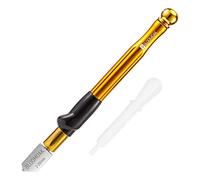 Bloomoak Herramienta profesional de corte de vidrio con mango de aleación de tungsteno con rango de 2-20 mm cortador profesional para mosaico de vidrio grueso y azulejos