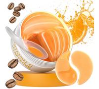 BLOOMORA Parches Ojos Bolsas y Ojeras (30 Pares), Eye Patches Con Vitamina C y Cafeína, Parches Ojeras y Bolsas, Eye Mask Set para Hidratar e Iluminar, Antiojeras