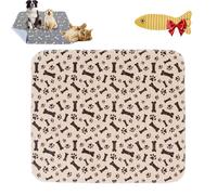 Bloompad Pee Pads, The Pee Pad Dogs Actually Use, Reusable and Washable Puppy Pads, with Non-Slip Bottom, Chew-Resistant & Machine Washable Pad, Pet Training Pads for Home & Travel (Brown A,XS)