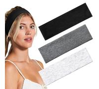 Blooms Cinta Pelo Mujer Hombre, Diadema Mujer Cintas Pelo Deportivas Yoga Fitness Cinta para el Pelo Headband Cinta de Pelo
