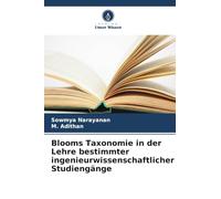 Blooms Taxonomie in der Lehre bestimmter ingenieurwissenschaftlicher Studiengänge
