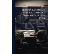 Bloom's Taxonomy and Performance Objectives, Lesson Plan